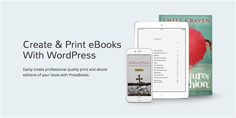 create  publish books  wordpress pressbooks