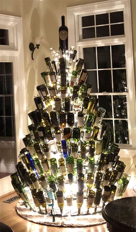 design wine bottle trees built   customer