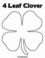 Clover Coloring Leaf Pages Printable Pattern 4h Printables Pledge Logo Printablee Print Symbol Craft Mostly Use Just Club Four Leaves sketch template