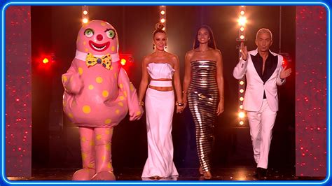 Mr Blobby Gatecrashes The Semi Finals Britains Got Talent