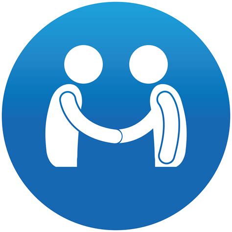 icon handshake image png transparent background