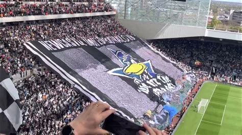 nufc  liverpool giant surfer flag leazes  wor flags youtube