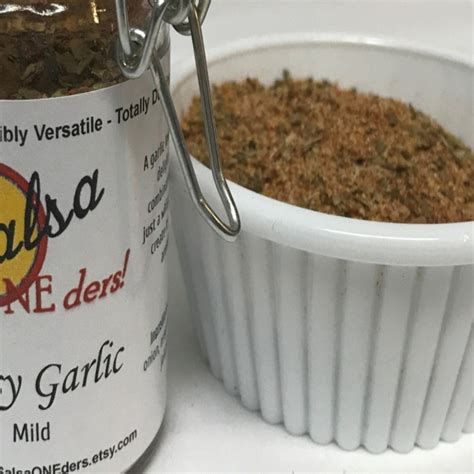 sassy garlic seasoning spice blends make delicious and etsy