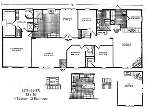 double wide floor plans  prices floorplansclick