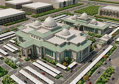 government building  dubai  behance