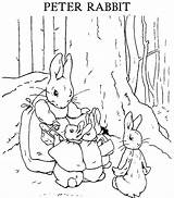 Rabbit Coloring Pages Peter Potter Beatrix Kids Print Colouring Printable Sheets Para Colorear Coelho Bunny Easter Drawing Characters Roger Printout sketch template