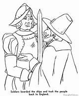 Conquistador Arrested Pilgrim Pilgrims Story sketch template