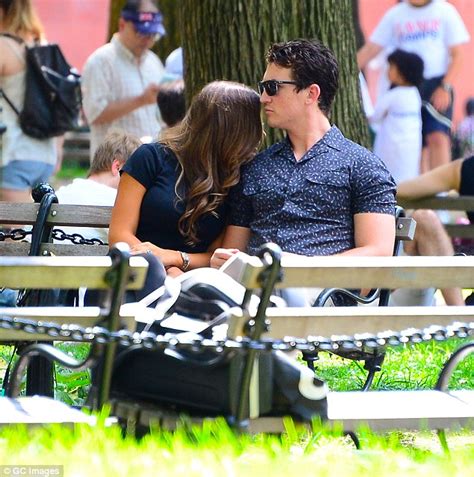 Miles Teller Gets The Loving Treatment From Girlfriend