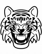 Tigre Tijger Kleurplaat Tigres Disegno Tigers Imprimable sketch template