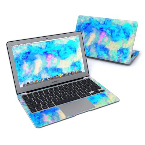 electrify ice blue macbook air   skin istyles