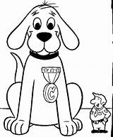 Clifford Medaille Coloriage Imprimer Puppet Receiving sketch template
