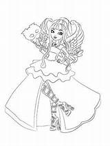 Ever After High Coloring Pages Fun Kids sketch template