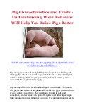 raise pigs  organic farming advantages  raising pigs