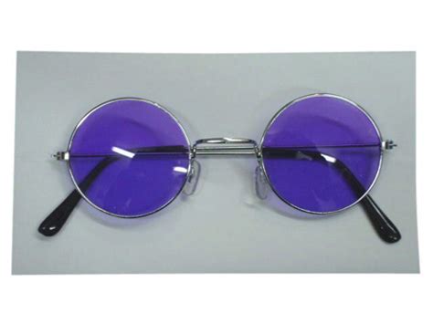 Glasses Hippie Lennon Sunglasses Purple Abracadabra
