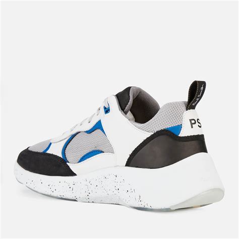 ps  paul smith ajax runner style trainers  white  men lyst