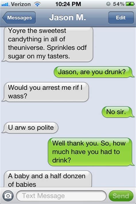 funniest text messages   time