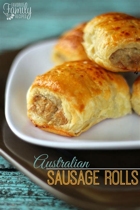 australian sausage rolls favorite family recipes