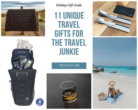 unique travel gifts   travel junkie  solo life