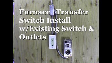 furnace transfer switch wiring