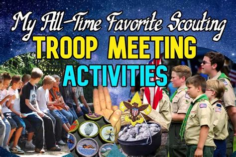 troop meeting activities  fun ideas  scouts  patrols