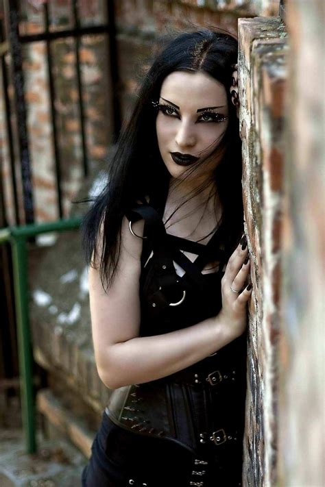 gothic goth beauty goth model hot goth girls