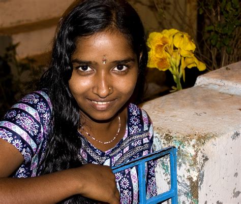 Indian Girl I Like The Way She Looks Into The Camera I Ju… Flickr