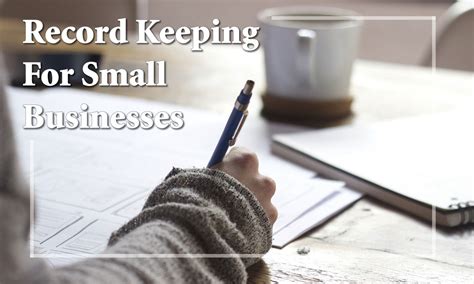 small business record keeping markham norton mosteller wright  pa