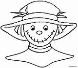 Scarecrow Coloring Head Pages Face Printable Kids Template Cool2bkids Drawing Faces Board Only Wizard Oz Choose Patterns sketch template