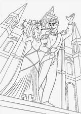 Princesa Sapo Tiana Frozen Princesse Chateau Disegni Dibujos Ranocchio Mewarnai Colorare Gambar Principessa Istana Naveen Grenouille Devant Princesas Principesse Coloringtop sketch template
