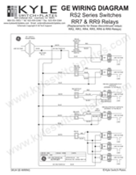 ge  voltage switch relay wiring instruction guide