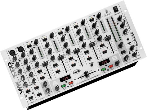 behringer pro mixer vmx professional  channel rack mount dj mixer  bpm counter