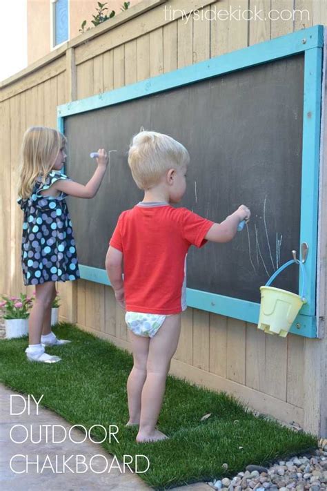 How To Make An Outdoor Chalkboard