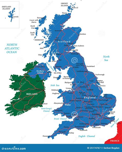 united kingdom map royalty  stock photography image