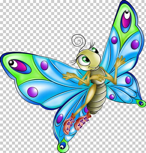 Imagenes De Mariposas Animados Dibujos Animados De Mariposa — Vector