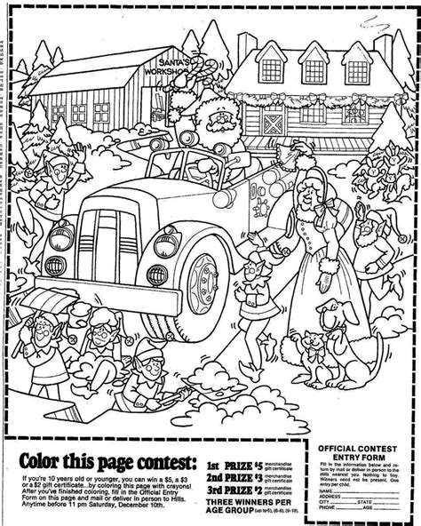 hills christmas coloring contest  fall coloring pages coloring