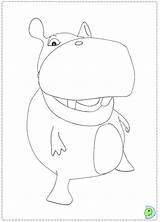 Dinokids Baby Coloring Lilly Close sketch template
