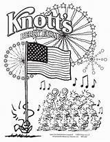 Coloring Snoopy Pages Woodstock Berry July 4th Knotts Farm Peanuts Knott Schulz Popular Fourth Charlie Brown sketch template