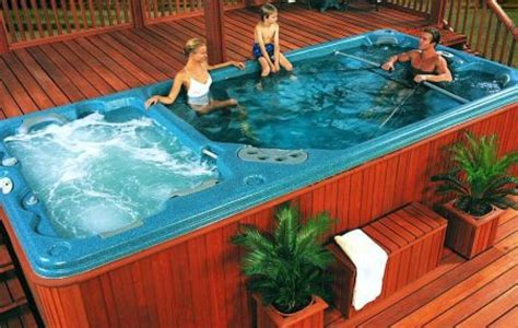 Hot Tub Swim Spa Pools Swim Spa Hot Tub Combo Swim Spa