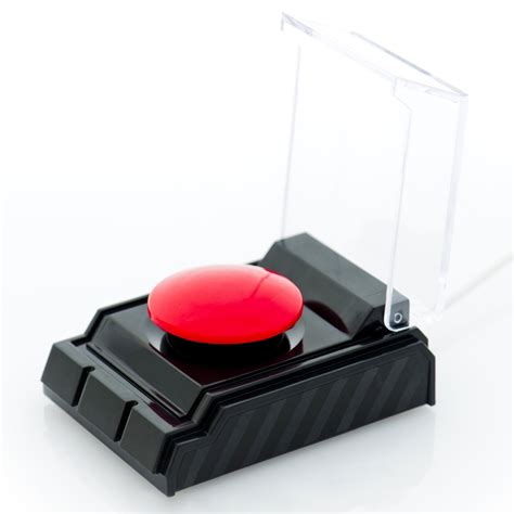 usb big red panic button novelty red button  pcs