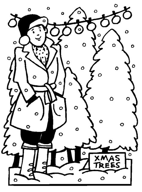 advent calendar day  christmas coloring pages christmas tree farm