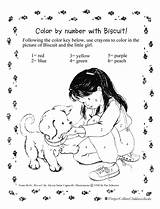 Biscuit Coloring Dog Pages Activities Book Books Worksheets Popular Choose Board sketch template