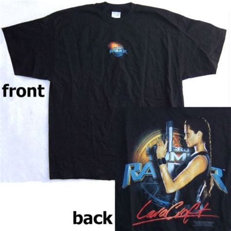 Tomb Raider Lara Croft Angelina Jolie T Shirt 2xl New Ebay