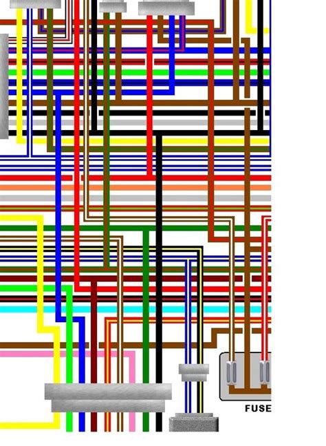 yamaha fj   uk spec colour wiring loom diagram