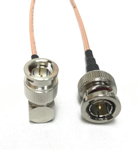 mini bnc  angle male  hd bnc  angle male hd sdi rg   custom cable connection