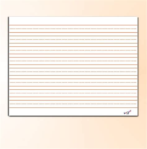 printable primary handwriting paper lined paper template