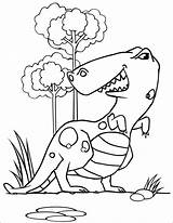 Dinosaur Coloring Pages Pdf Color Extinct Big Animals Tyrannosaurus Dino Funny Drawing Templates Colouring Printable Animal Template sketch template