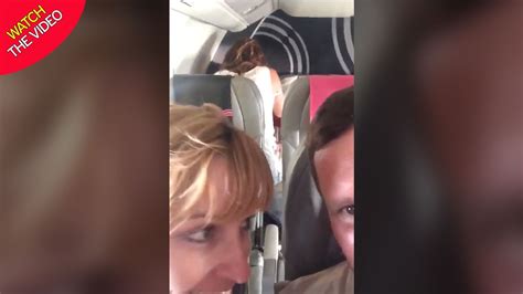 Couple Shamelessly Have Sex In Their Airplane Seat As Husband And Wife