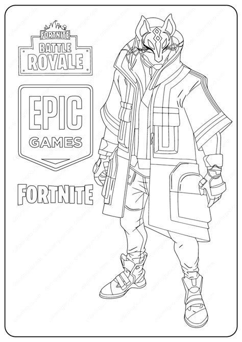 colorful fortnite drift skin artwork