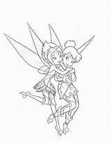 Coloring Tinkerbell Pages Friends Periwinkle Fairy Her Comments Kids Coloringhome Books sketch template