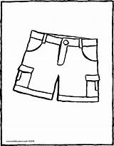 Shorts Coloring Drawing Pages Drawings Draw Popular Getdrawings Paintingvalley sketch template